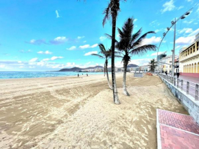 DBL exterior studio, WIFI, near the Canteras Beach